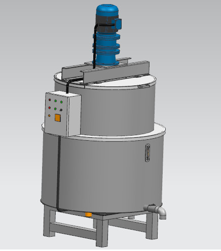 resin mixer for bathtub making