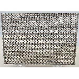 Customized Glass Laminated Wire Mesh High Temperature Resistance