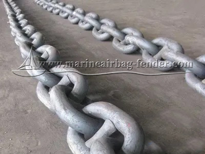 Buy Metal Welded Long Link Mooring Chain U1  U2  U3 Grade Customized at wholesale prices