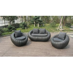 2pcs new design wicker sofas