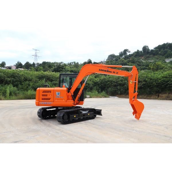 Lonking LG6075 7 Ton Electric Drive Compact Crawler Excavator for Construction Projects