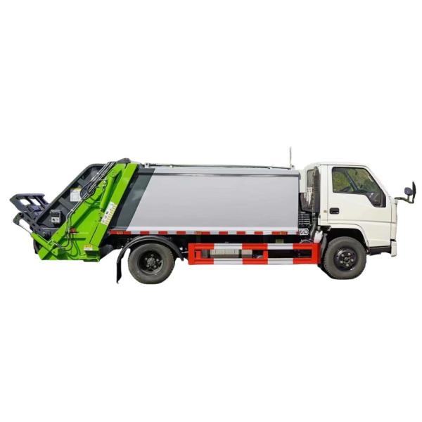 JMC Garbage Truck Chassis Domestic Waste Collection and Transfer 6square