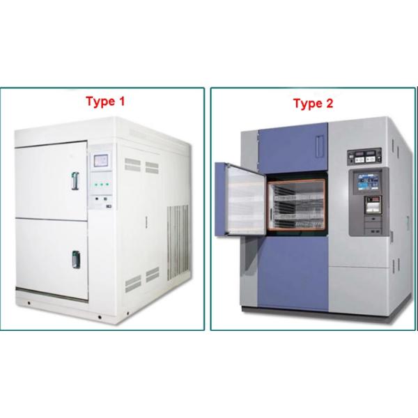 Lab equipment 2-Zone touch screen climatic thermal shock test chamber
