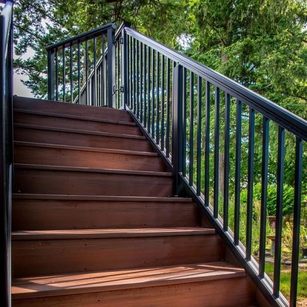 Buy Simple Design Outdoor Aluminium Railings Balcony / Stair Balustrade at wholesale prices