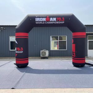custom outdoor inflatable entrance start finish line arch for advertising event
