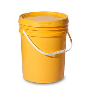 Customized Logo Paint Container Stacking Empty Plastic Barrel with Tamper