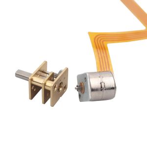 10mm 5V 2 Phase 280mA/Phase PM Stepper Motor For Camera Lenses 18 degree Step