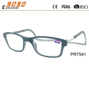 China Wholesale Foldable Hanging Neck Plastic magnetic reading glasses
