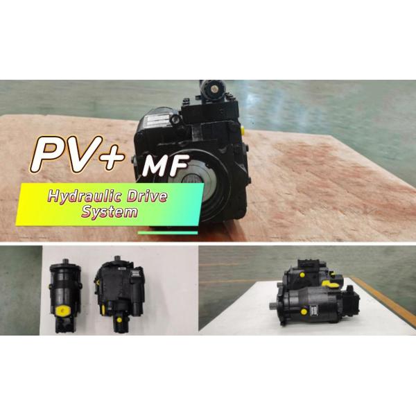 silage machine hydraulic drives system