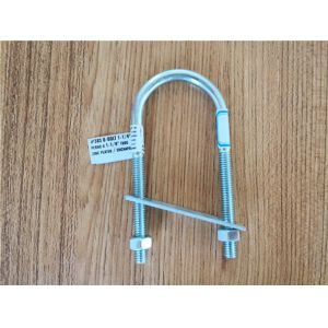 Quality High Quality Steel U Bolts With Two Plates And Nuts Pipe Clamp1-1/4&quot; for sale