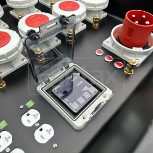 Syntax MD3 4P 63A Three Phase Portable Distribution Boards HDPE IP67 With