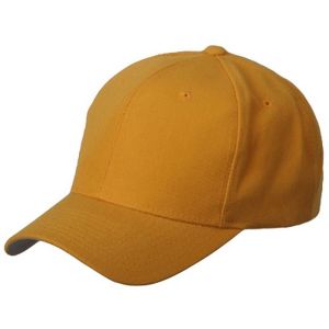 Adjustable Closure Unisex Baseball Caps Curved Visor Plain Solid Acrylic Color