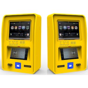 Super-market self-service check-out kiosk