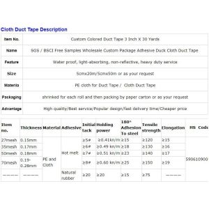 custom printed duct packaging tape with logo manufacturer,Manufacturer Printing
