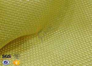 China Yellowish Motorcycle Clothing Kevlar Aramid Fabric 0.3 Thickness on sale