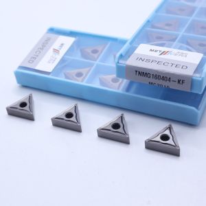 Quality Uncoated Cermet Turning Insert, Negative Inserts TNMG160404-KF MC2010 for sale