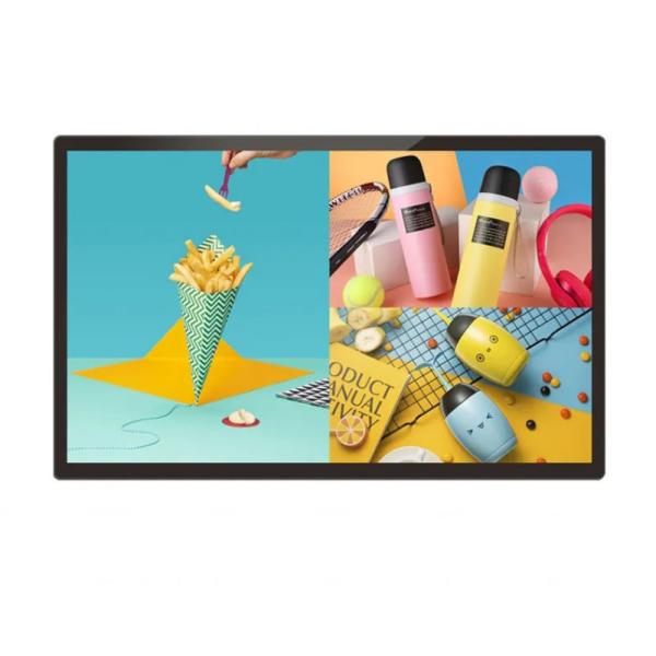 Customized 32 Inch Wall Mounted Digital Signage Digital With 1920x1080
