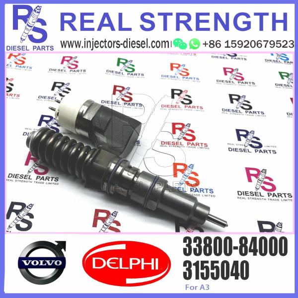 3155040 8113092 1677154 1547287 3964404 ELIC Engine Common Rail Fuel Injector 3964820 8170966 8113411 3169521 33800-8400