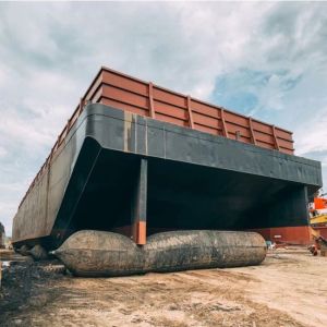 Cylindrical Inflatable Boat Marine Rubber Airbags