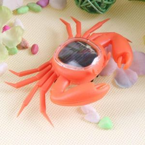 Plastic Solar Animal Toys Children Educational Small Solar Crab