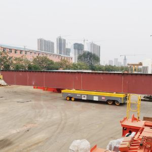 Heavy Duty Industrial Electric Transport Cart Trackless