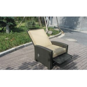 adjustable outdoor rattan sofa