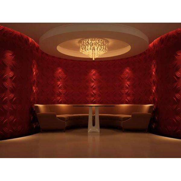 Customized 3D Panel for Modern Interior Wall Art Decor in Blue Shades