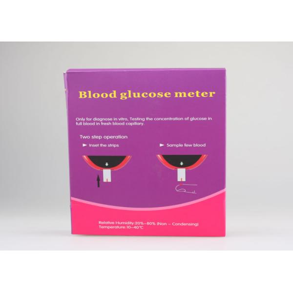 Fast test Blood Glucose Test Meter Diabetic Glucose Monitor with lancet