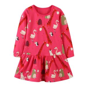 Girls Princess Cotton Embroidery Dress Children'S Dress Clothing