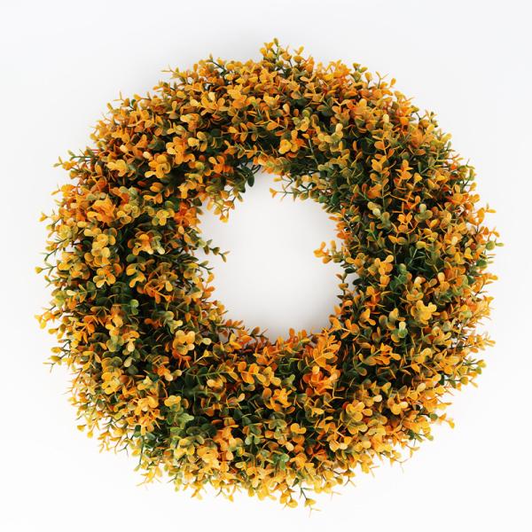 Eucalyptus Leaves artificial silk plastic Greenery Hanging Vine Garland