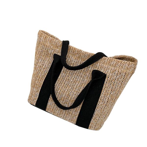 Spring And Summer Straw Beach Bag Suitable For Travel Holiday