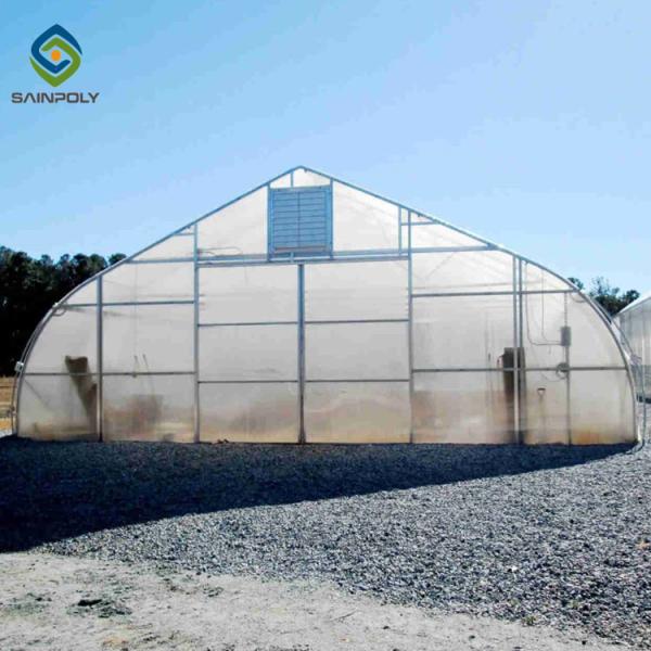 Buy 1.5m Plastic Shed Single Tunnel Greenhouse For Vegetables at wholesale prices