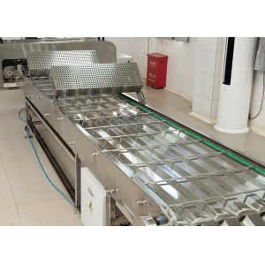 Fully Automatic Marshalling Cooling Conveyor Stainless Steel Material