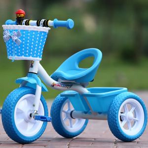 3 Wheels Kids Bicycle with Basket Fashion Tricycle