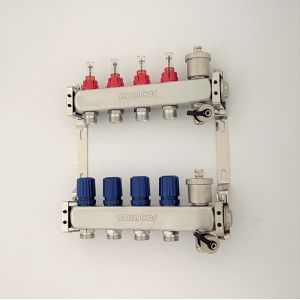 Stainless Steel Hydronic Manifolds for Radiant Floor Heating