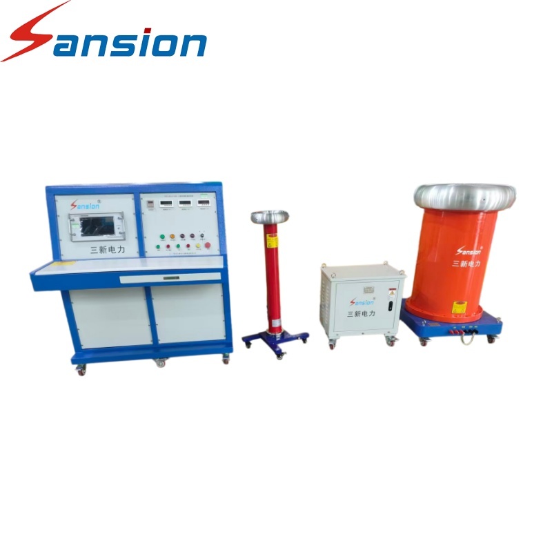 Intelligent 50kVA 150kV AC Withstand Testing System for High Voltage Equipment Insulation Diagnosis Including PD Monitoring for Transformers