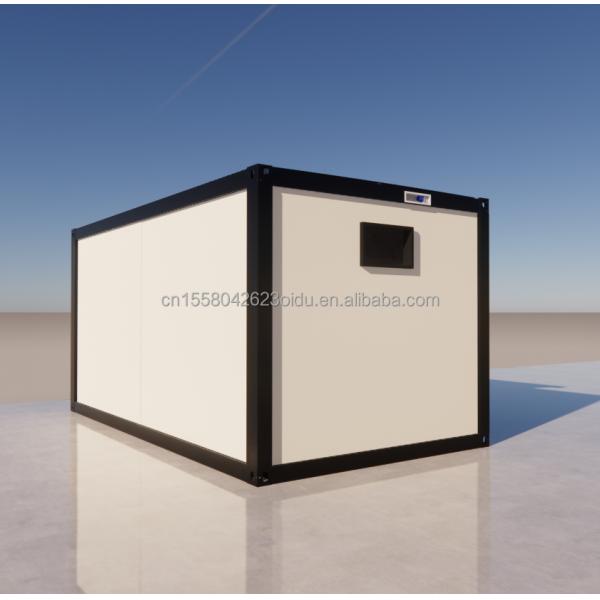 Hotel Accommodation 20ft Prefabricated Detachable House with Galvanized Steel Bending 180g and Customizable Design