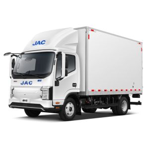 JAC Plug In Extended Range Hybrid Ev Cargo Truck 2 Wheel Drive 4x2
