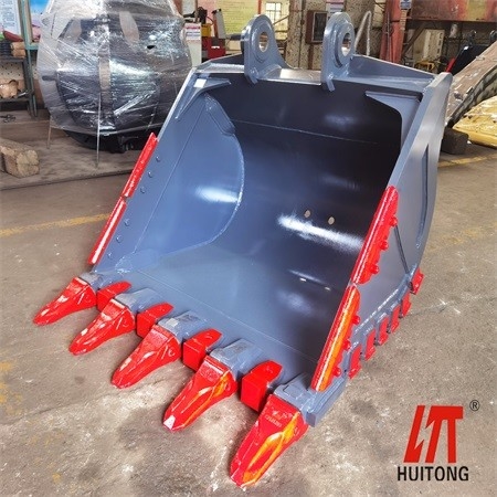 Durable Heavy Duty Excavator Bucket 0.25cbm With Tungsten Teeth