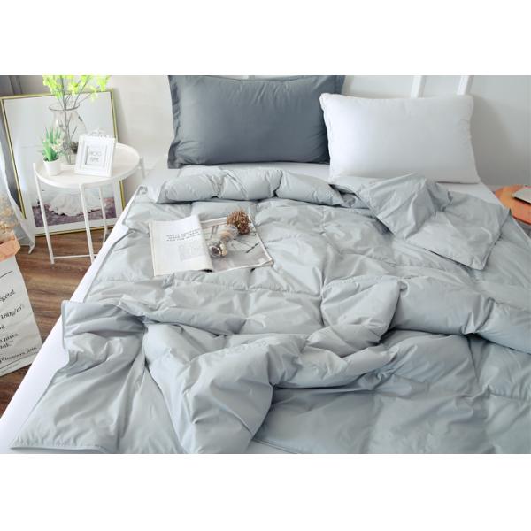 Buy Solid Stitching Portable Travel 216x165 Microfiber Quilts at wholesale prices