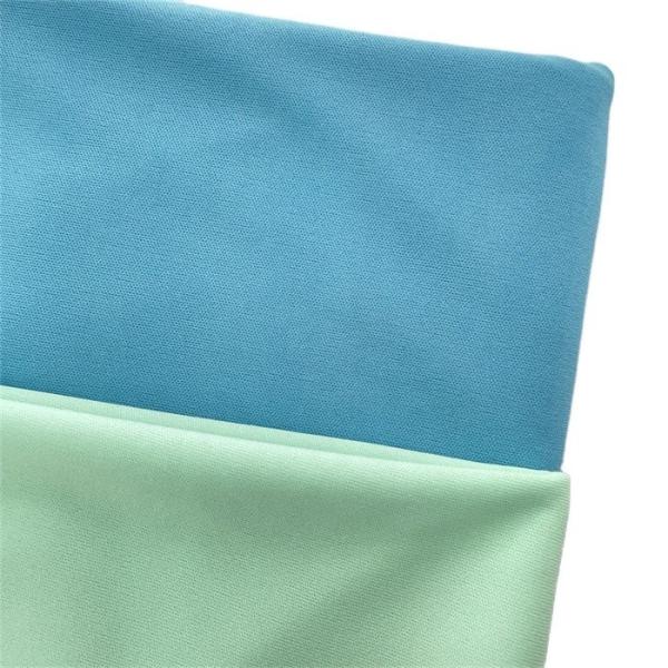 110-180gsm Stripe Style 100% Polyester Knitted Fabric for Bags and Sporting