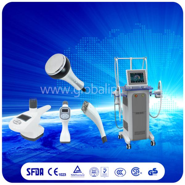 Safely Vacuum Slimming Machine combine Vacuum suction RF + Infrared Light +