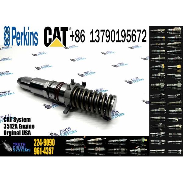 3616 3612 3608 Engine Fuel Injector 224-9090 Common Rail Injector 10R-1252 10R1252 for 3512 3600 6060