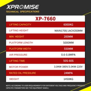 CE Certification Four Post Hydraulic Garage Equipment Car Lift