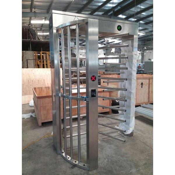 Access Control System Full Height Turnstile Stainless Steel With CE Approval