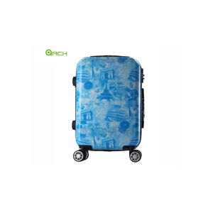 China Printing ABS PC Aluminum Hard Shell Luggage Scratch Resistant on sale