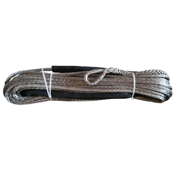 100 Ft Rope Winch Line , Synthetic Boat Trailer Winch Rope Ultraviolet