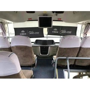 67 Seats Yutong Used Commercial Bus Two Layers 2015 Year ISO CCC CE Certificate