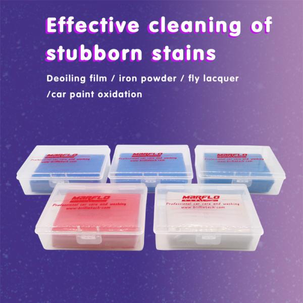 Red Medium Mild Grade Clay Bar Kit For Car Washing Auto Detailing