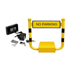 Cold Rolled Steel Parking Space Barrier 530mm Up Height